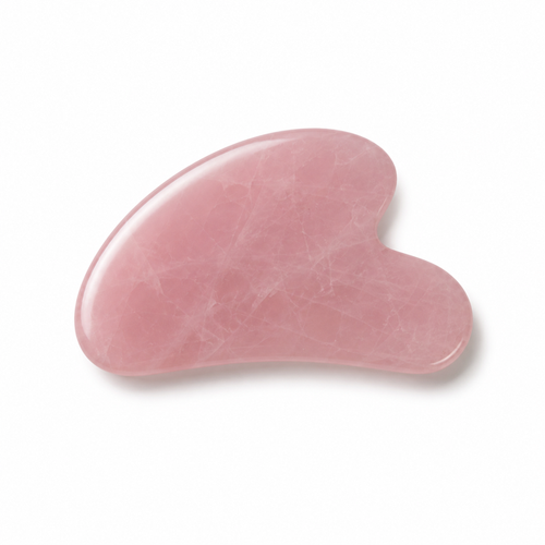 SKN&B Rose Quartz Heart Gua Sha