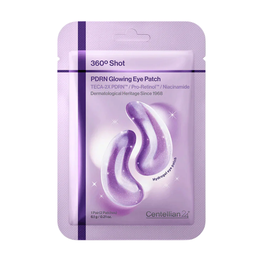 360º Shot PDRN Glowing Eye Patch, 6 pairs