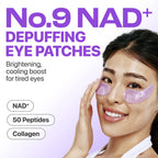 No.9 NAD+ Collagen Under Eye Patches, 1 par