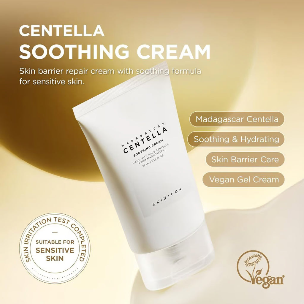 Madagascar Centella Soothing Cream, 75ml