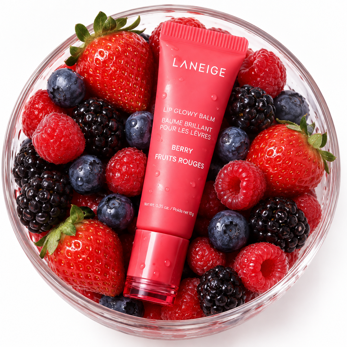 Lip Glowy Balm (Berry), 10g