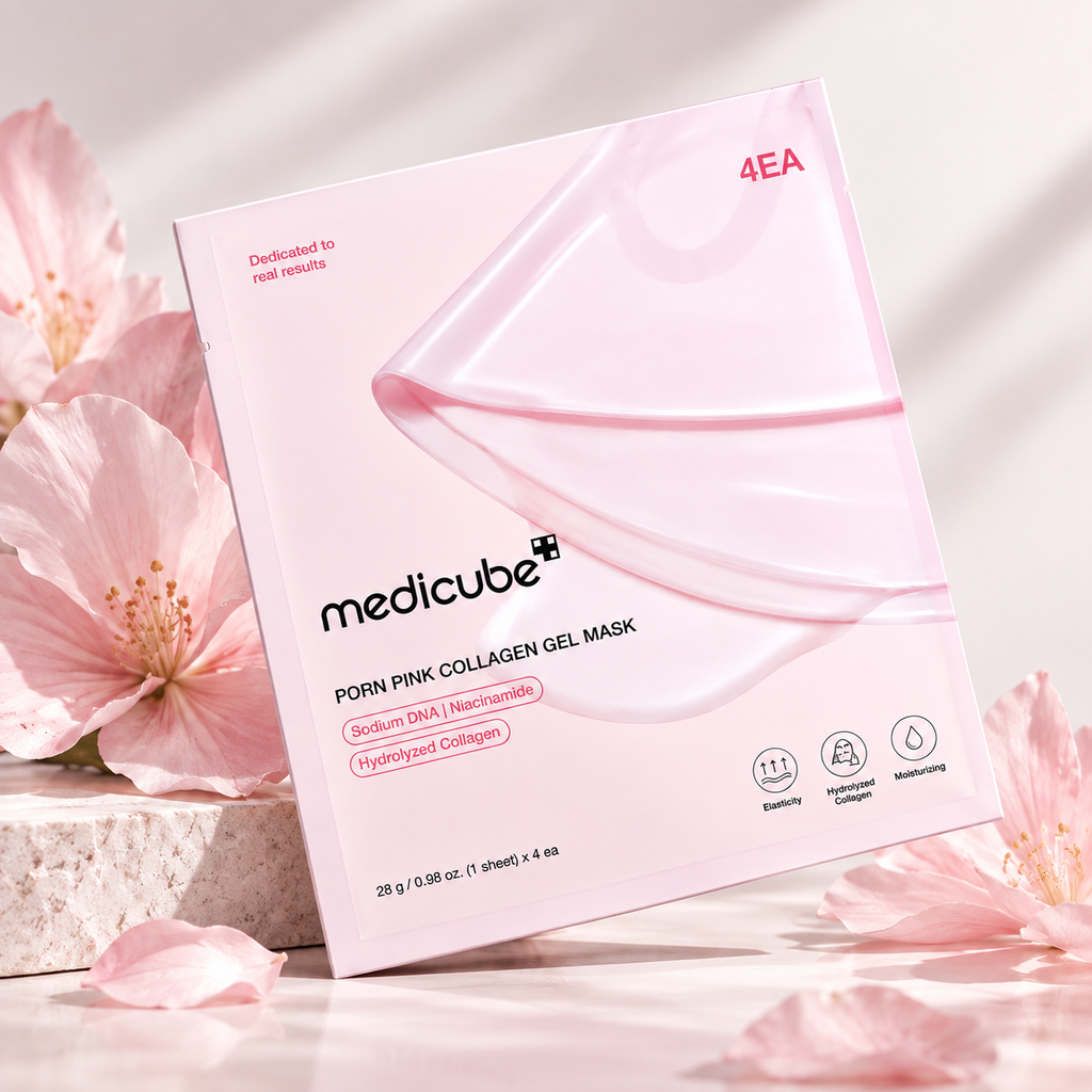 PDRN Pink Collagen Gel Mask 4 st