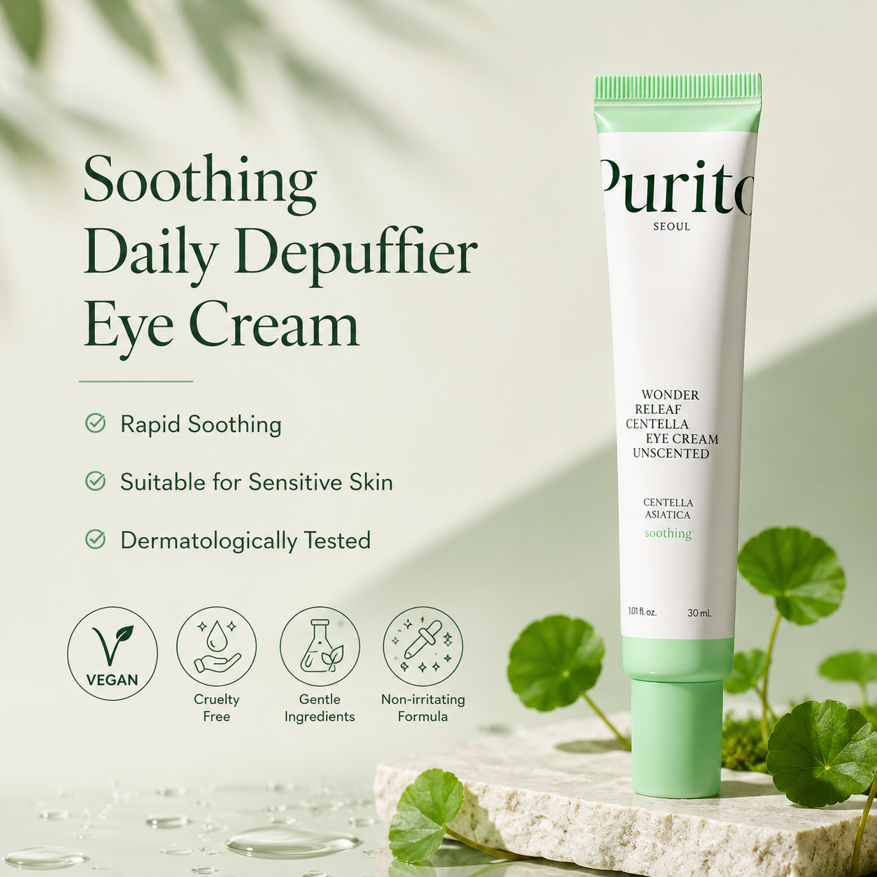 Wonder Releaf Centella Eye Cream Unscented 30ml