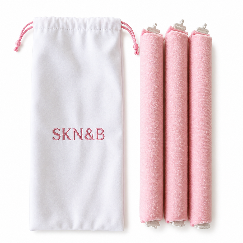 SKN&B Heatless Curling set