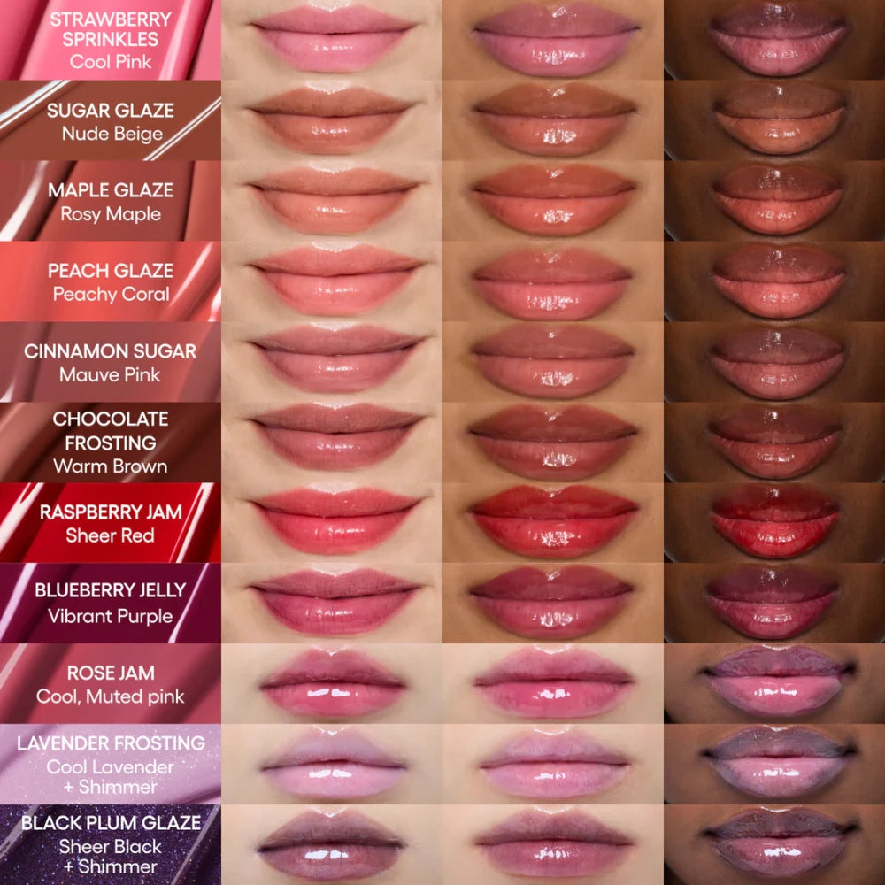 Glaze Craze Tinted Lip Serum (Raspberry Jam), 12g