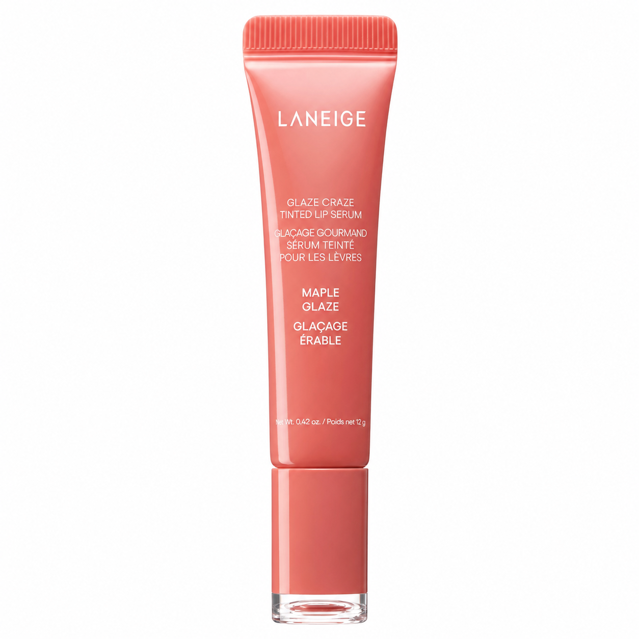 LANEIGE – Glaze Craze Tinted Lip Serum (Maple Glaze), 12g
