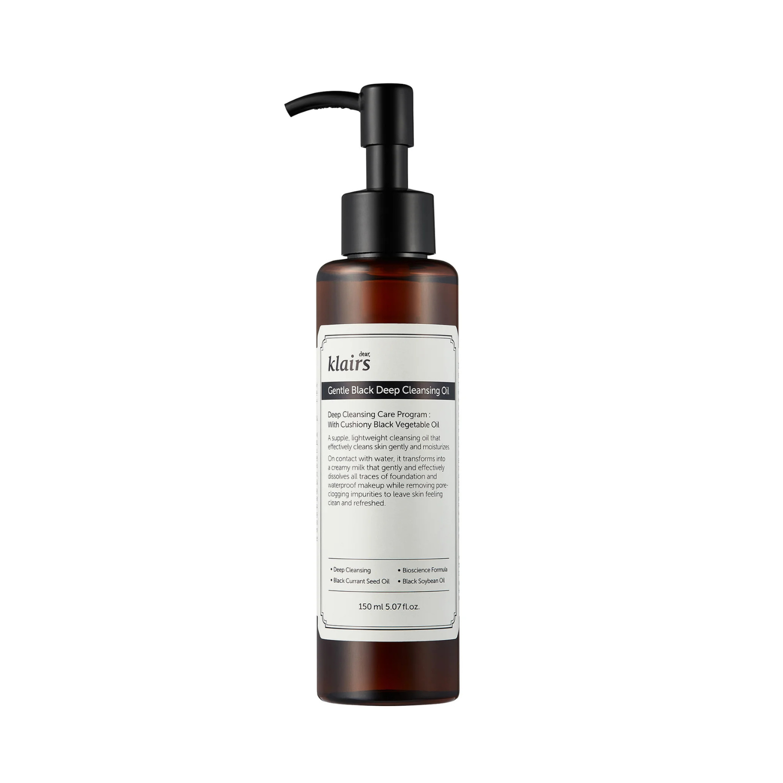 Gentle Black Deep Cleansing Oil 150 ml