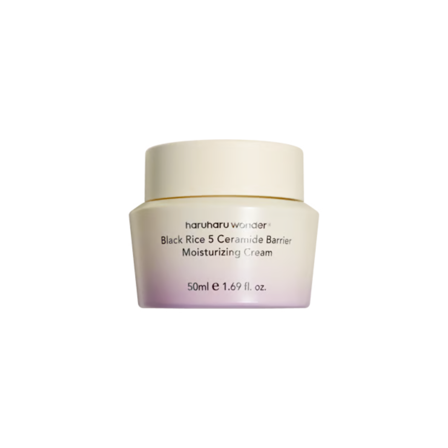 Haruharu Wonder – Black Rice 5 Ceramide Barrier Moisturizing Cream, 50ml