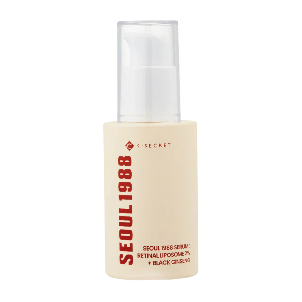 K-SECRET – SEOUL 1988 Serum: Retinal Liposome 2% + Black Ginseng, 30ml