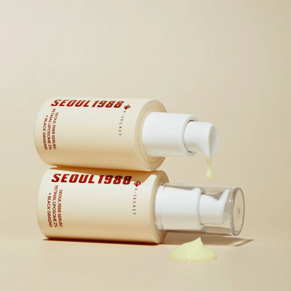 K-SECRET – SEOUL 1988 Serum: Retinal Liposome 2% + Black Ginseng, 30ml