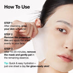 PDRN Hyaluronic Acid Capsule 100 Serum Mask, 1 sheet