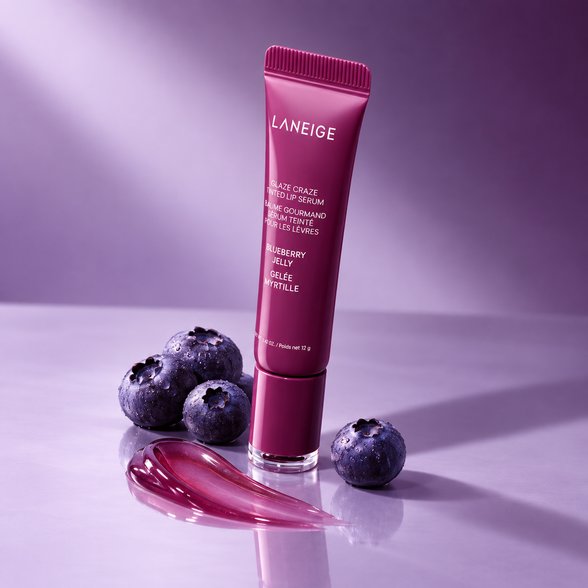 Glaze Craze Tinted Lip Serum (Blueberry Jelly) 12g