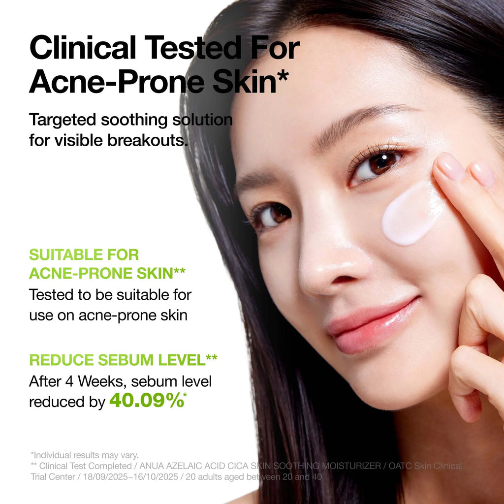 Azelaic Acid Cica Skin Soothing Moisturizer, 100ml