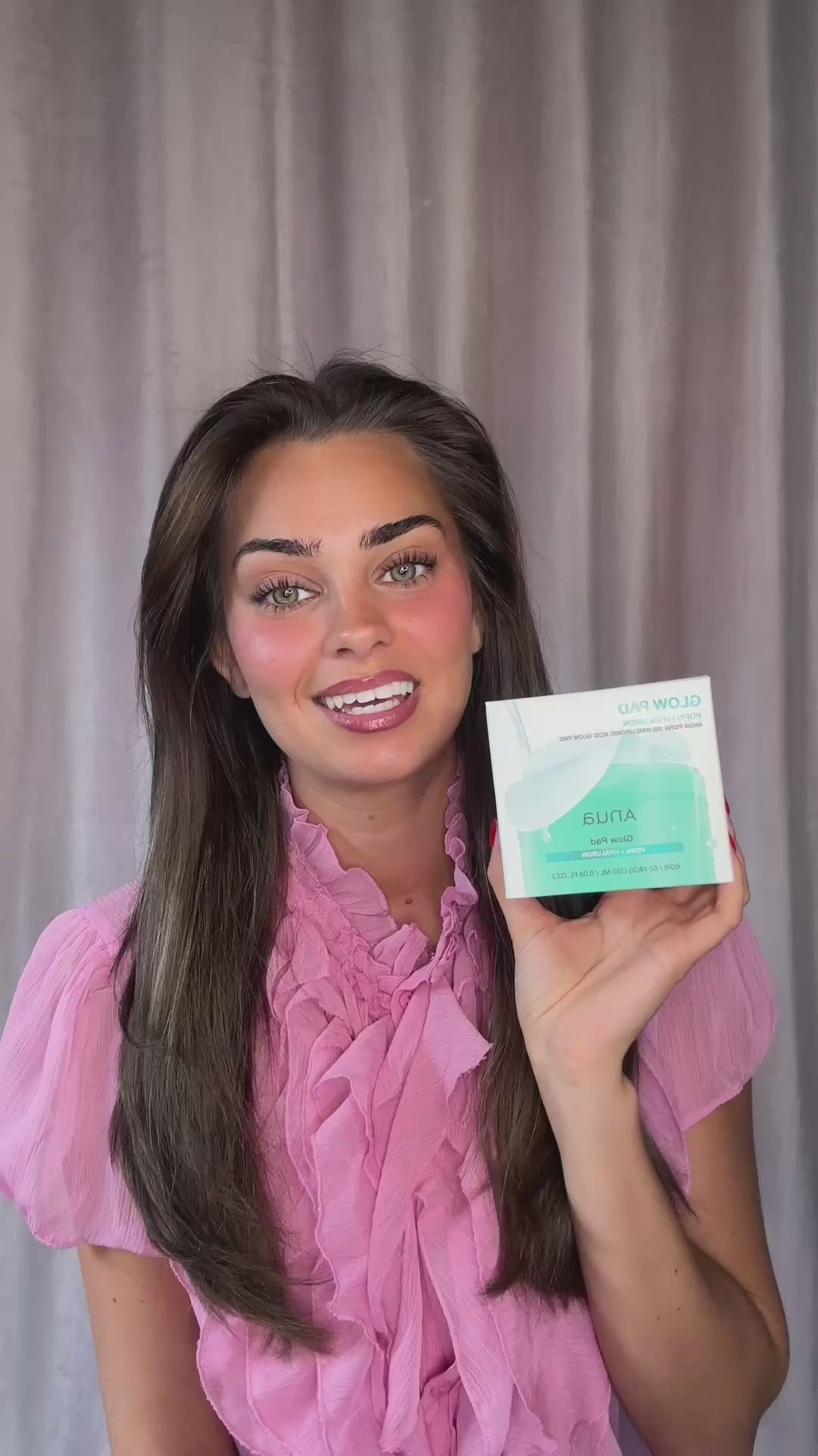 PDRN 100 Hyaluronic Acid Glow Pad, 60 pads