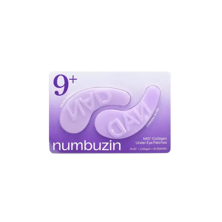 No.9 NAD+ Collagen Under Eye Patches, 1 par