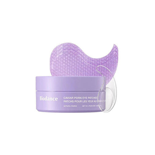 Caviar PDRN Eye Patches, 30 pairs